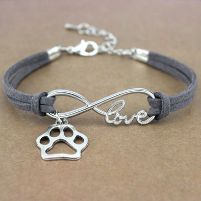 Infinity Love Paw Bracelet