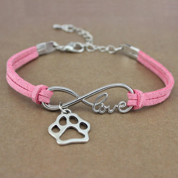 Infinity Love Paw Bracelet