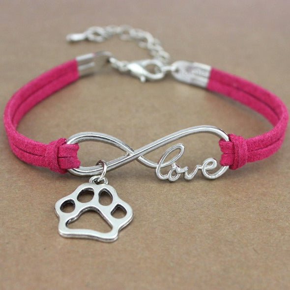 Infinity Love Paw Bracelet