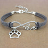 Infinity Love Paw Bracelet