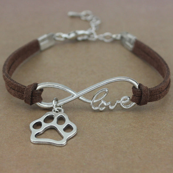Infinity Love Paw Bracelet