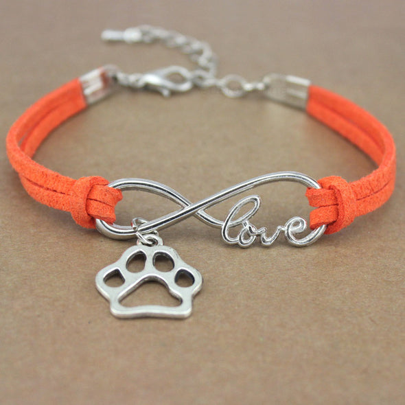 Infinity Love Paw Bracelet