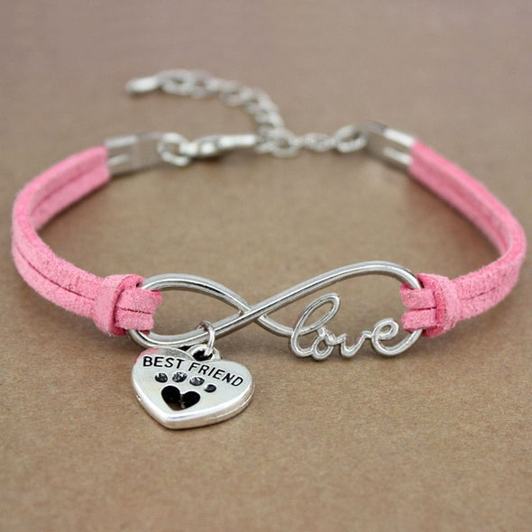 Infinity Love Paw Bracelet