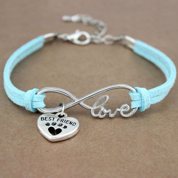 Infinity Love Paw Bracelet
