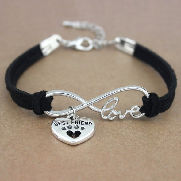 Infinity Love Paw Bracelet