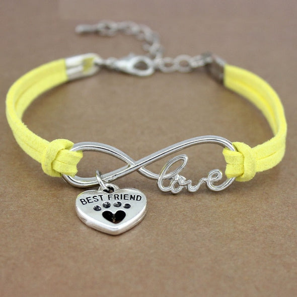 Infinity Love Paw Bracelet