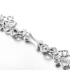 Pure Silver Paw & Bone Bracelet